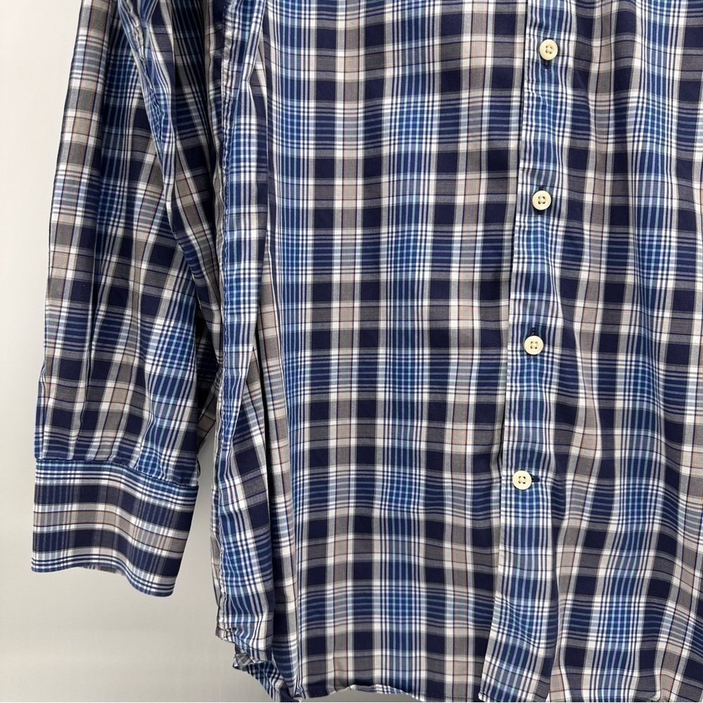 Peter Millar Plaid Long Sleeve Button Down Shirt Size‎ XL - Picture 4 of 13